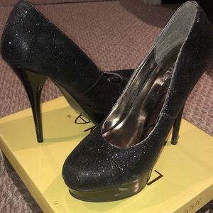 Sparkly heels
